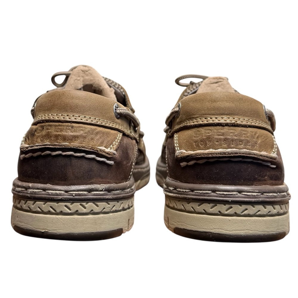 Sperry Top-Sider Men's Brown Leather Boat Shoes Loafers Size 9.5 - Picture 2 of 12